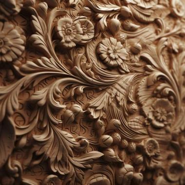 Patterns and decorations stl full frame 1 3d model